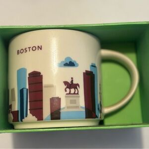 BOSTON YOU ARE HERE MUG